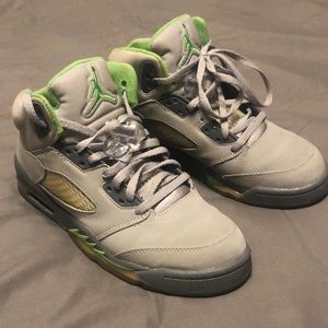 Air Jordan 5 Retro Green Bean Sneakers